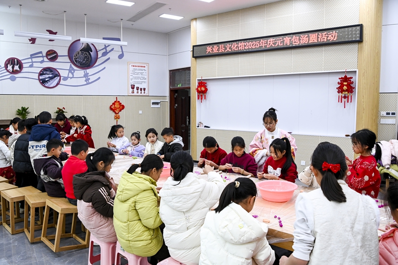 业：寒假做手工 共迎元宵节凯发k8国际厅登录广西兴